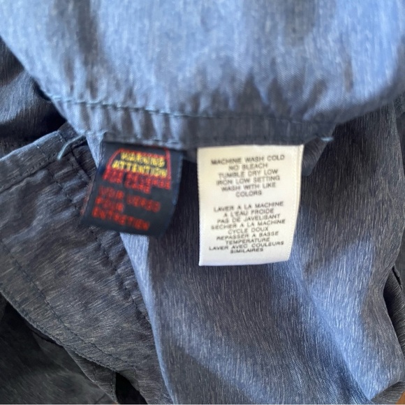 ExOfficio Men’s Medium Travel Shirt – Quick-Dry, Lightweight, Blue - Picture 5 of 8